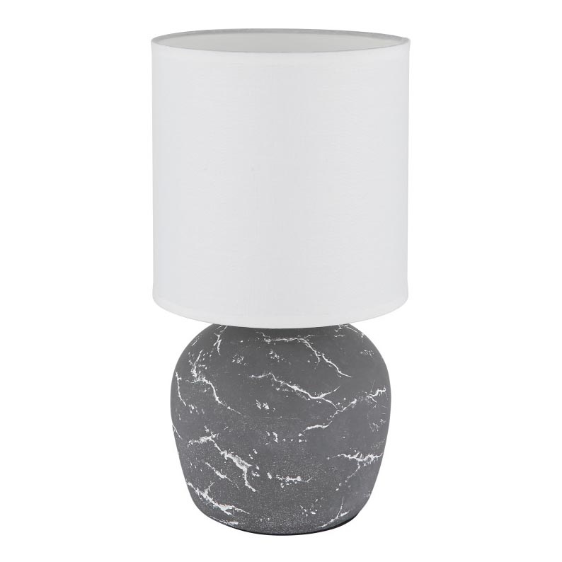 Globo - Lampa stołowa 1xE14/40W/230V szary