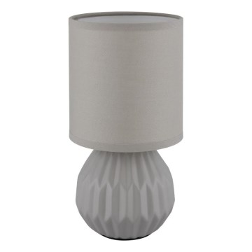 Globo - Lampa stołowa 1xE14/40W/230V szary