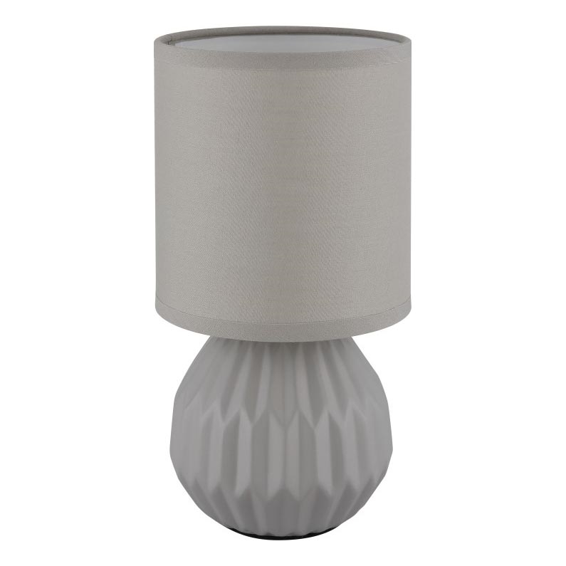 Globo - Lampa stołowa 1xE14/40W/230V szary