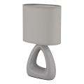 Globo - Lampa stołowa 1xE14/40W/230V szary