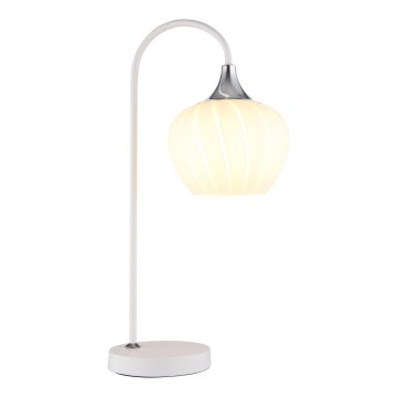 Globo - Lampa stołowa 1xE27/40W/230V biała