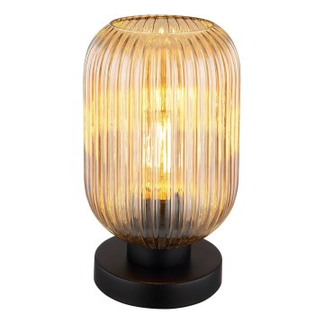 Globo - Lampa stołowa 1xE27/40W/230V brązowy
