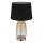 Globo - Lampa stołowa 1xE27/40W/230V czarna/brązowa