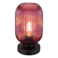 Globo - Lampa stołowa 1xE27/40W/230V fioletowy