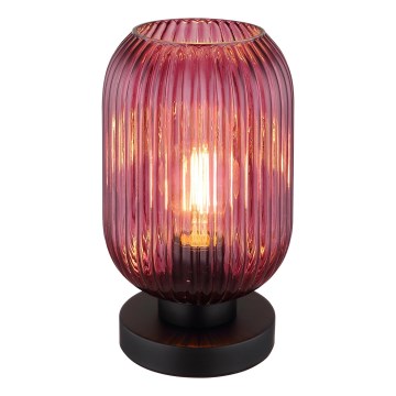 Globo - Lampa stołowa 1xE27/40W/230V fioletowy