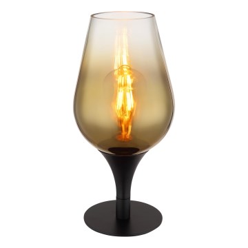 Globo - Lampa stołowa 1xE27/40W/230V śr. 15 cm złoty