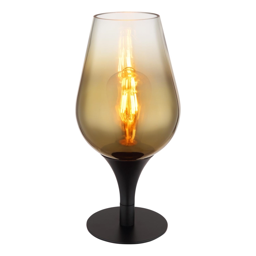 Globo - Lampa stołowa 1xE27/40W/230V śr. 15 cm złoty