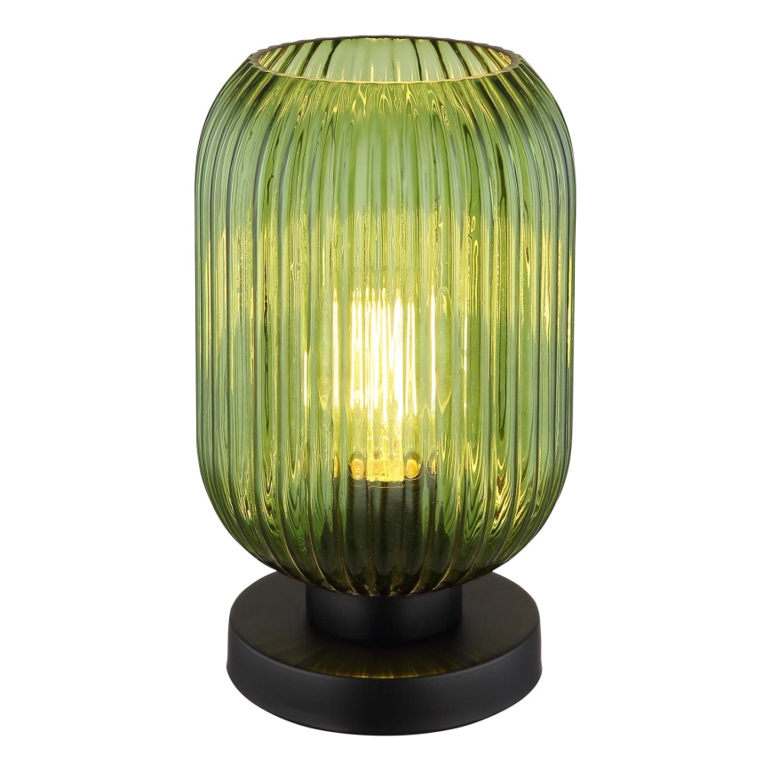 Globo - Lampa stołowa 1xE27/40W/230V zielony
