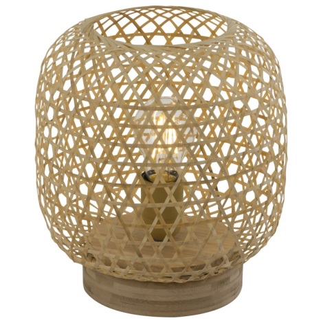 Globo - Lampa stołowa 1xE27/60W/230V bambus