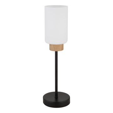 Globo - Lampa stołowa 1xE27/60W/230V czarna/biała