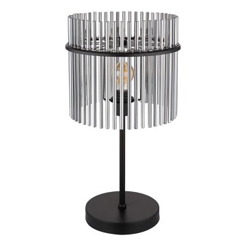 Globo - Lampa stołowa 1xE27/60W/230V śr. 30 cm czarna