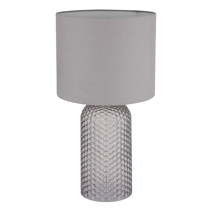 Globo - Lampa stołowa 1xE27/60W/230V szary
