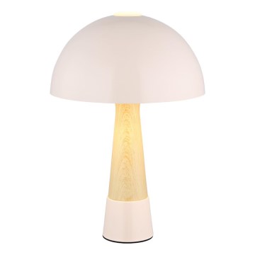 Globo - Lampa stołowa 1xE27ILLU/40W/230V beżowa