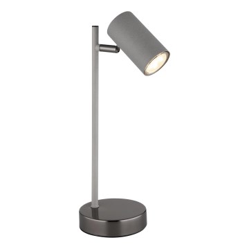 Globo - Lampa stołowa 1xGU10/5W/230V szare/antracyt