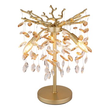 Globo - Lampa stołowa 3xE14/40W/230V złota