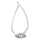 Globo - Lampa stołowa LED/6W/230V srebrna