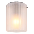 Globo - Lampa sufitowa 1xE27/40W/230V śr. 18 cm biała