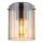 Globo - Lampa sufitowa 1xE27/40W/230V śr. 18 cm brązowa