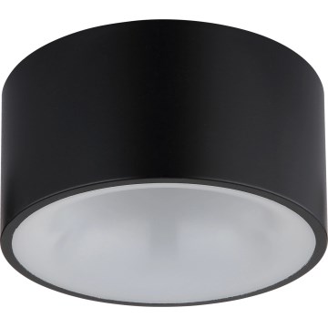 Globo - Lampa sufitowa LED 12 W/230 V 3000 K, średnica 15 cm, czarna