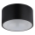 Globo - Lampa sufitowa LED 12 W/230 V 3000 K, średnica 15 cm, czarna