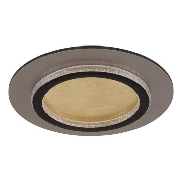 Globo - Lampa sufitowa LED/24W/230V 3000/4000/6500K śr. 35 cm czarna