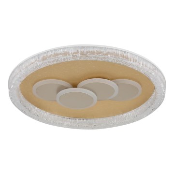 Globo - Lampa sufitowa LED/40W/230V 3000K śr. 49,5 cm złota