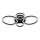 Globo - Lampa sufitowa LED LED/40W/230V 2700/4500/6500K śr. 35,5x53 cm czarna