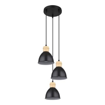 Globo - Lampa wisząca na linkach 3xE27/40W/230V