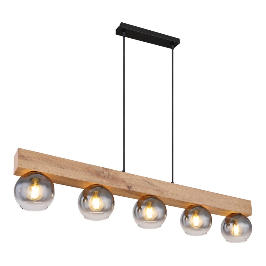 Globo - Lampa wisząca na linkach 5xE27/40W/230V