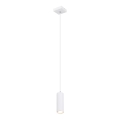 Globo - Lampa wisząca na linkę 1xGU10/35W/230V biała