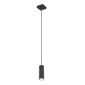 Globo - Lampa wisząca na linkę 1xGU10/35W/230V czarna