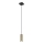 Globo - Lampa wisząca na linkę 1xGU10/35W/230V czarny/mosiądz