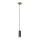 Globo - Lampa wisząca na linkę 1xGU10/35W/230V szara/brązowa