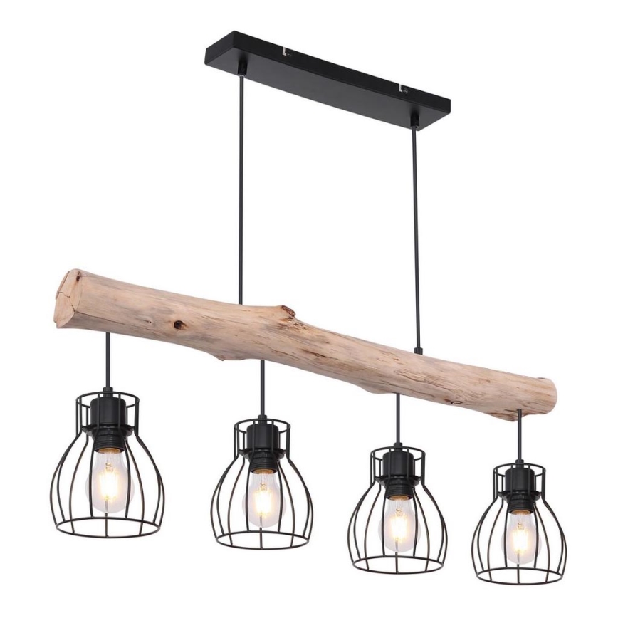 Globo - Lampa wisząca na linkę 4xE27/40W/230V