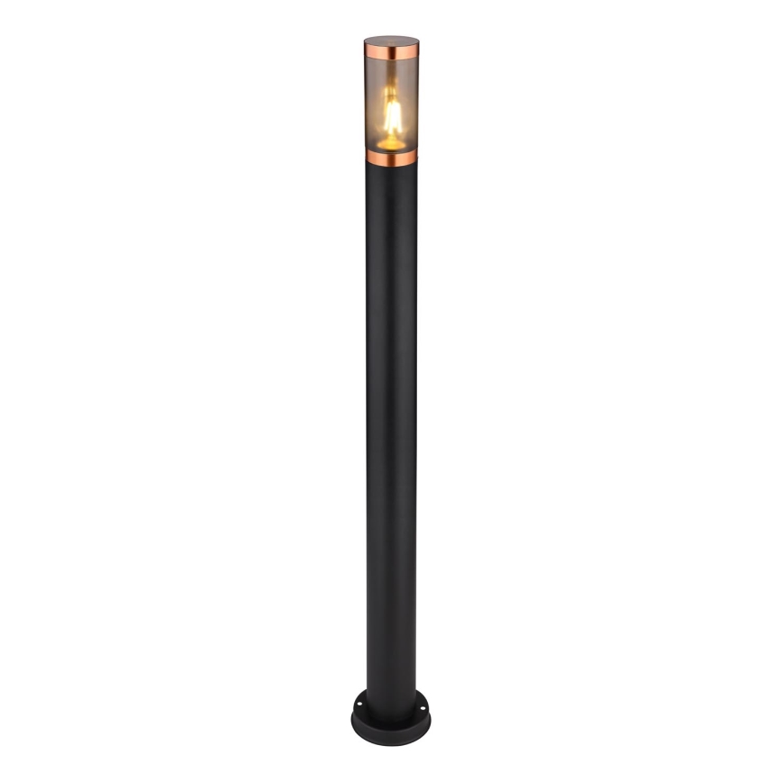 Globo - Lampa zewnętrzna 1xE27/23W/230V IP44 110 cm czarny/miedź
