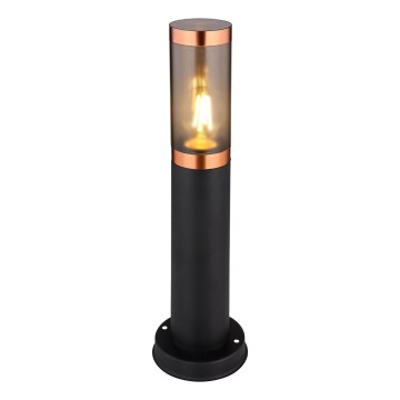 Globo - Lampa zewnętrzna 1xE27/23W/230V IP44 45 cm czarny/miedź