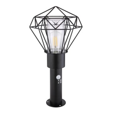 Globo - Lampa zewnętrzna z czujnikiem 1xE27/15W/230V IP44