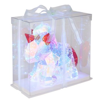 Globo - LED Dekoracja na stół LED/3W/5V USB jednorożec