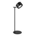 Globo - LED dotykowa lampa stołowa 4w1 ściemnialna LED/4W/5V 3000/4000/5000K 1200 mAh czarna