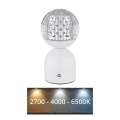 Globo - LED dotykowa lampa stołowa ściemnialna LED/2,5W/3,7V 2700/4000/6500K 1800 mAh USB biała