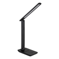 Globo - LED dotykowa lampa stołowa z regulacją jasności LED/5W/230V 2700/4000/6500K czarna