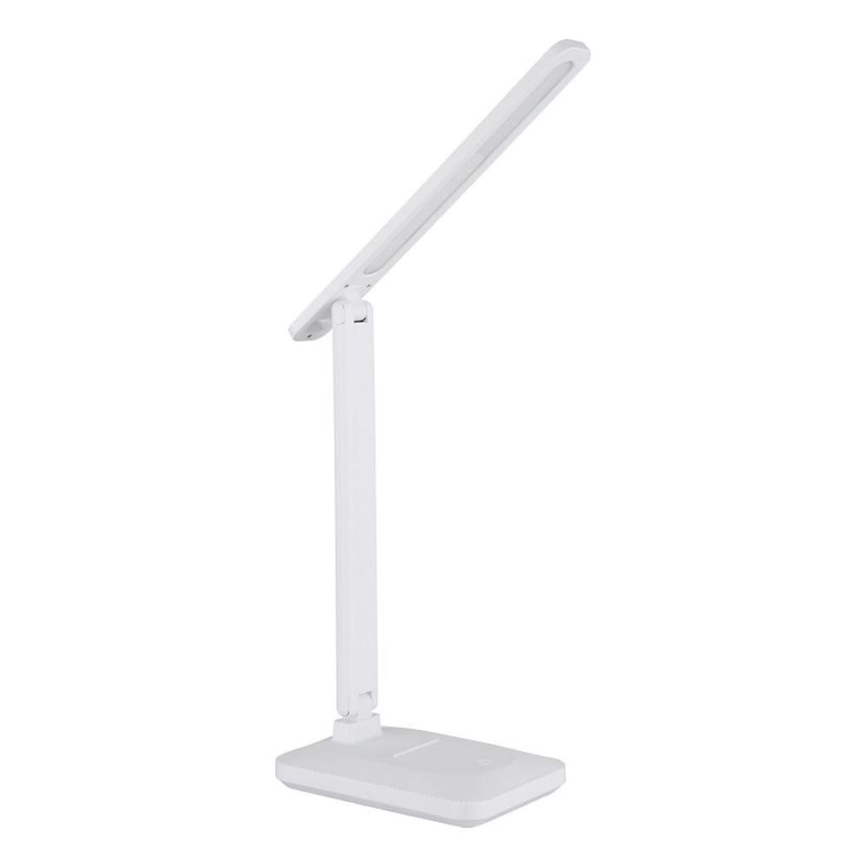Globo - LED dotykowa lampka biurkowa z regulacją jasności, ładowalna LED/3W/5V 2800/4000/6500K 1800 mAh biała