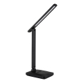 Globo - LED dotykowa lampka stołowa ściemnialna LED/3W/5V 2800/4000/6500K 1800 mAh czarna