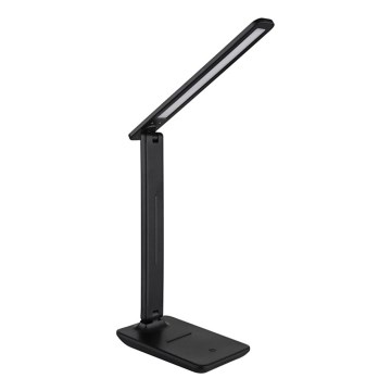 Globo - LED Dotykowa ściemnialna akumulatorowa lampa stołowa LED/5W/5V 2700/4000/6500K 1800 mAh czarna