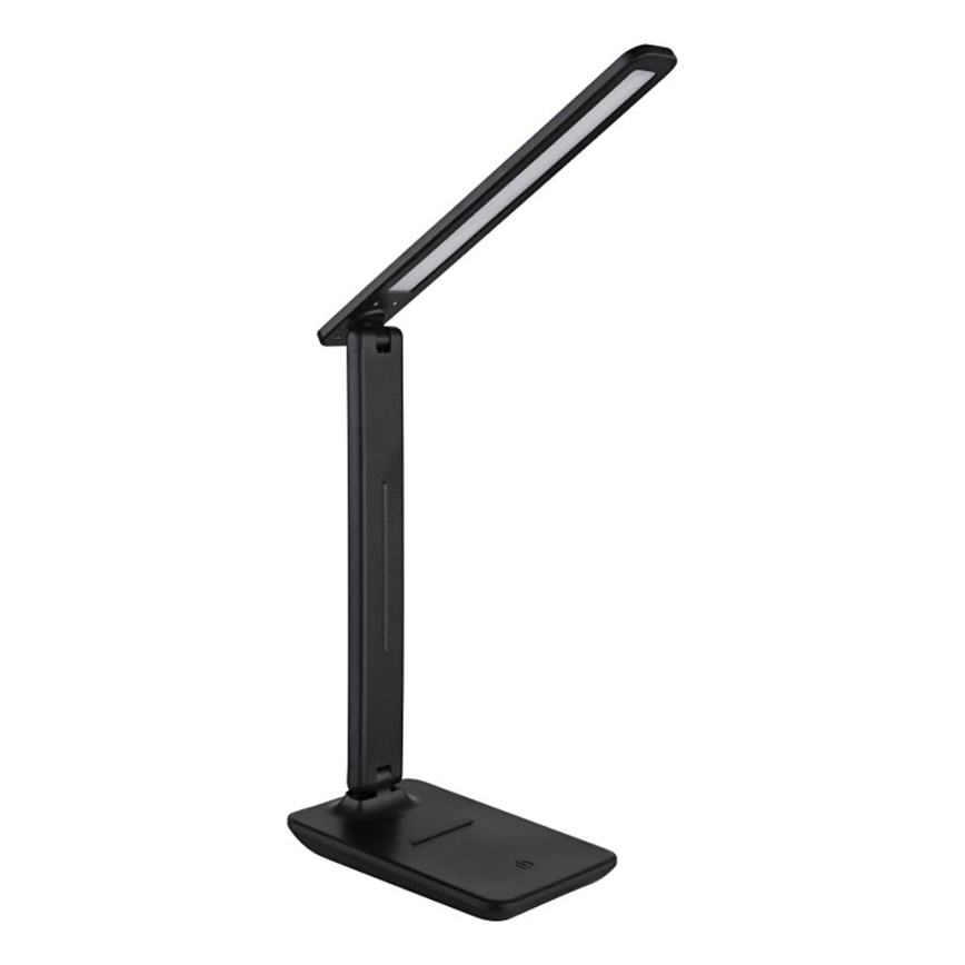 Globo - LED Dotykowa ściemnialna akumulatorowa lampa stołowa LED/5W/5V 2700/4000/6500K 1800 mAh czarna