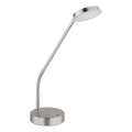 Globo - LED dotykowa ściemnialna lampa stołowa LED/6,5W/230V 2700/3350/4000K matowy chrom