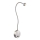 Globo - LED Elastyczna lampka LED/3W/230V chrom błyszczący