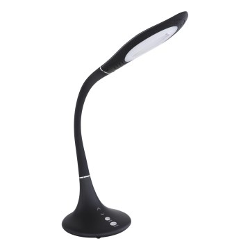 Globo - LED elastyczna lampka stołowa z dotykowym ściemniaczem LED/9W/230V 3000/4500/6500K czarna