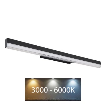 Globo - LED Kinkiet LED/12W/230V 3000/6000K 60 cm czarny