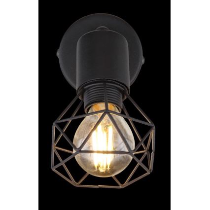 Globo - LED Kinkiet punktowy 1xE14/6W/230V czarny